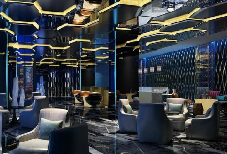 A rendering of the inside of Vista Hotel Chicago