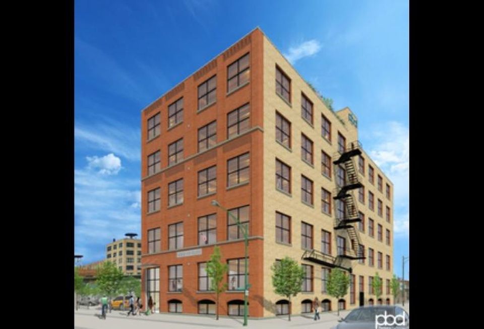 A rendering for 1500 West Carroll, Chicago