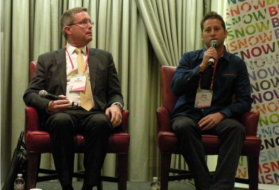 McCaffery Interests President Ed Woodbury and Property Markets Group Principal Noah Gottlieb