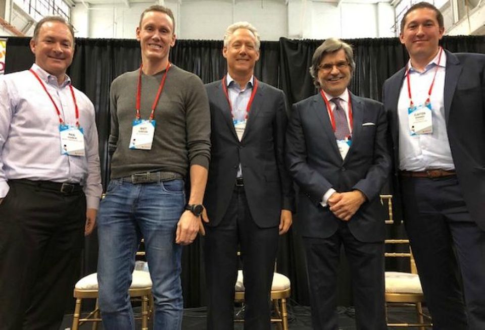 Merit Partners Principal Paul Fishbein, R2 Companies Managing Principal Matt Garrison, Tucker Development CEO Richard Tucker, IBT Group President Gary Pachucki and Skender Construction Vice President Clay Edwards