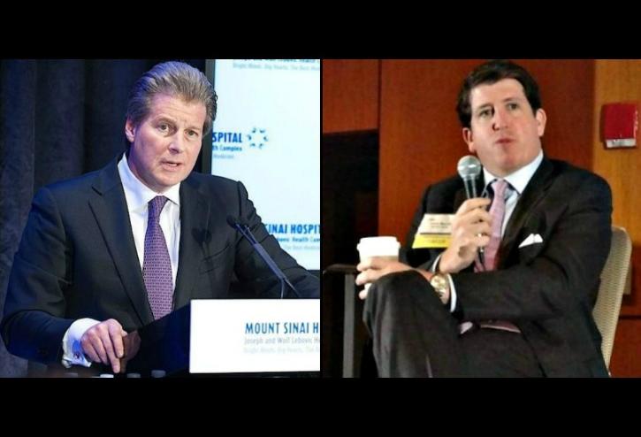 Colliers Chairman/CEO Jay Hennick and Harrison Street Real Estate Capital co-founder and CEO Christopher Merrill