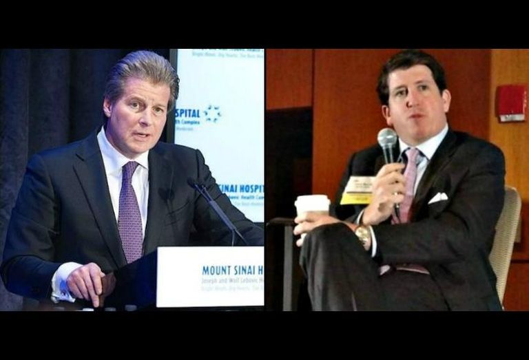 Colliers Chairman/CEO Jay Hennick and Harrison Street Real Estate Capital co-founder and CEO Christopher Merrill