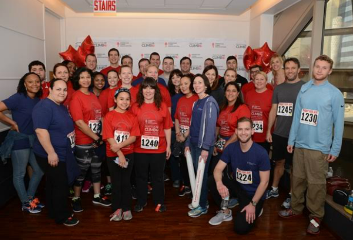 Waterton Associates Climb Presidential Towers Stairwells For Charity