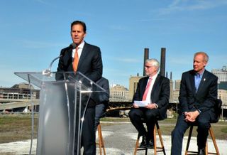 Related Midwest President Curt Bailey, University of Illinois System President Tim Killeen and Illinois Gov. Bruce Rauner.