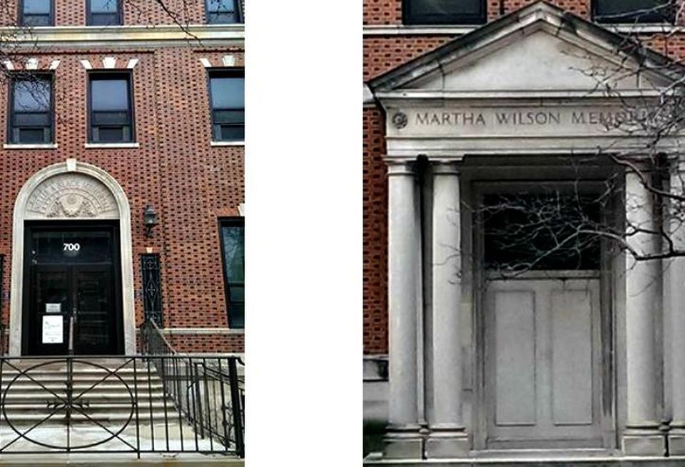 The Nellie Black and Martha Wilson Pavilions on the Children's Memorial Hospital site.
