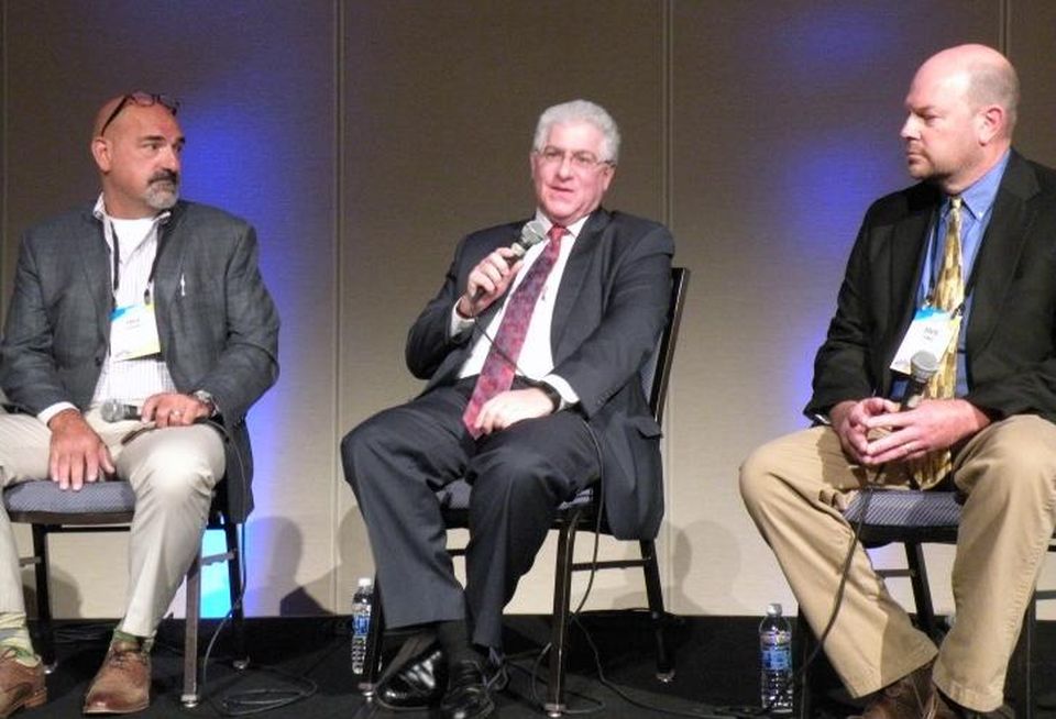 FCL Builders Principal Fred Johanns, Conor Commercial President David Friedman and Forum Studio Principal David Junge