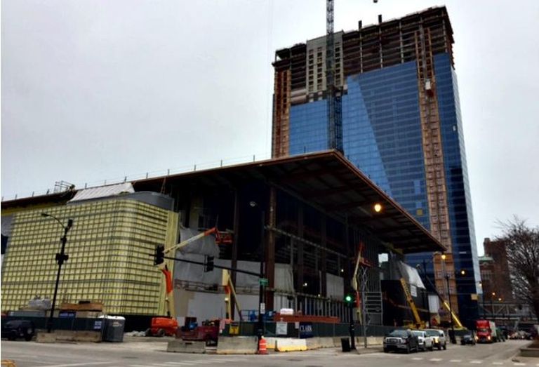 Wintrust Arena and the Marriott Marquis McCormick Place, Chicago