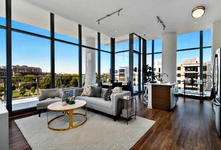 Guests of the NEXT Apartments Grand Opening toured six decorated models and numerous amenities on the building’s sixth floor amenity deck.