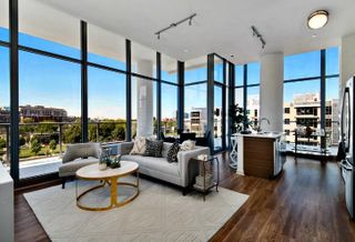 Guests of the NEXT Apartments Grand Opening toured six decorated models and numerous amenities on the building’s sixth floor amenity deck.