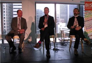Bucksbaum Retail Properties CEO John Bucksbaum, Chicago Cubs President of Business Operations Crane Kenney and Folkart Restaurant Group Chef Matthias Merges