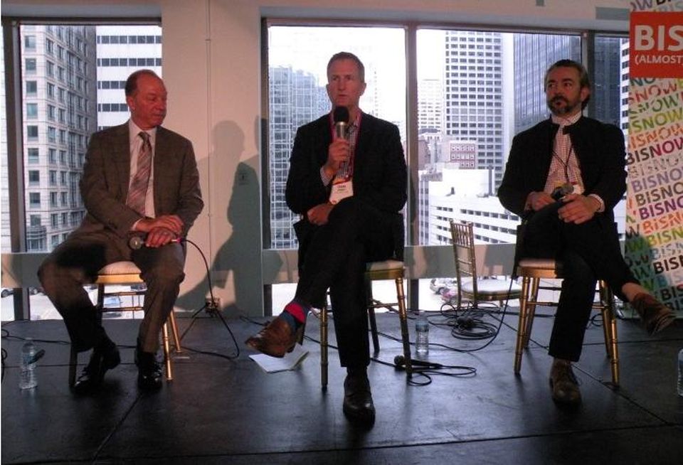Bucksbaum Retail Properties CEO John Bucksbaum, Chicago Cubs President of Business Operations Crane Kenney and Folkart Restaurant Group Chef Matthias Merges