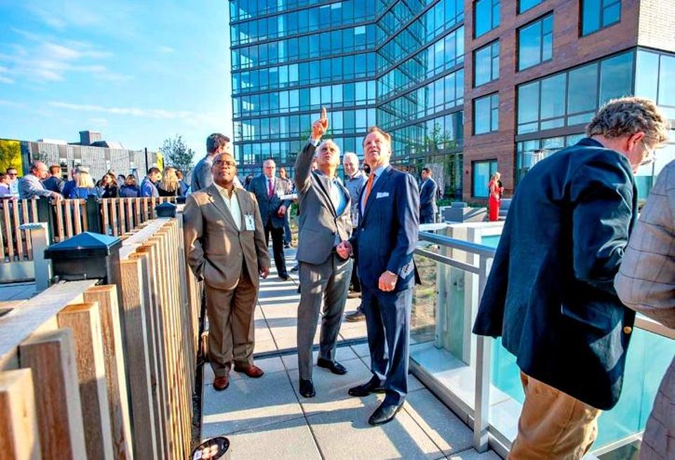 Mayor Rahm Emanuel, along with more than 450 guests, attended the grand opening of Spoke Apartments in River West