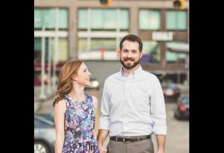 Outpost Development managing principal/founder Adam Radcliffe with wife Josefina.