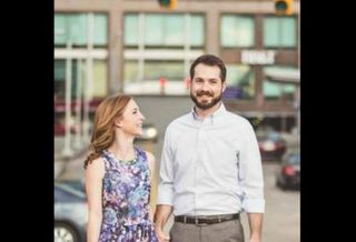 Outpost Development managing principal/founder Adam Radcliffe with wife Josefina.