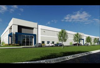 A rendering of a spec industrial building being developed by The Missner Group and Sitex in Wheeling, Ill.