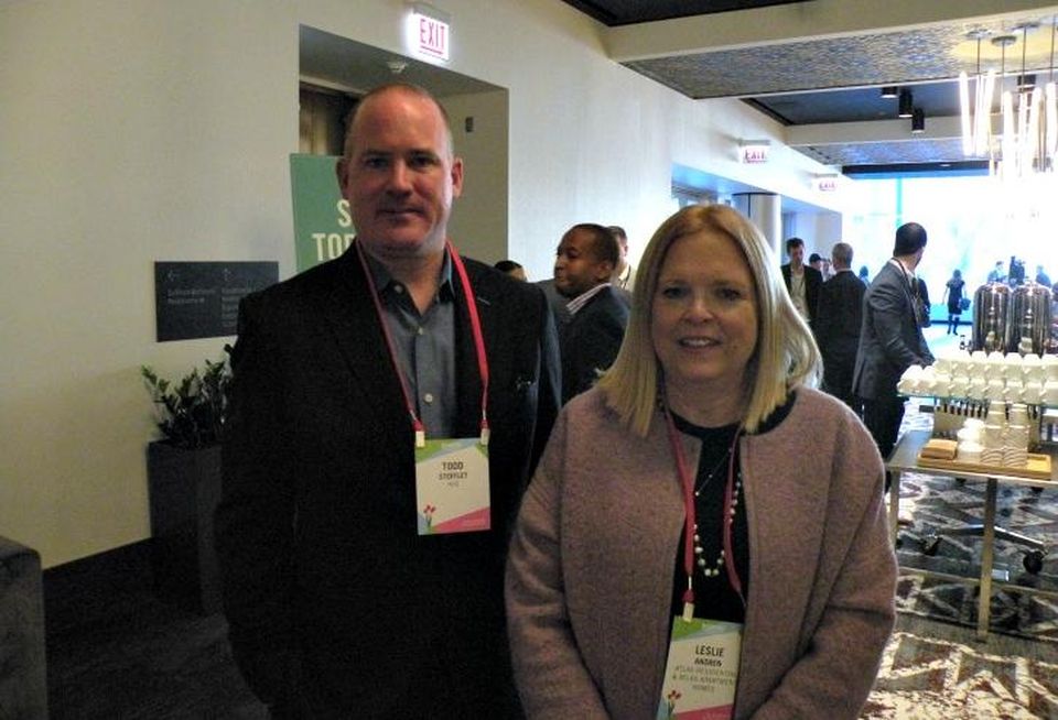 KIG managing partner Todd Stofflet and Atlas Residential chief investment officer Leslie Andren