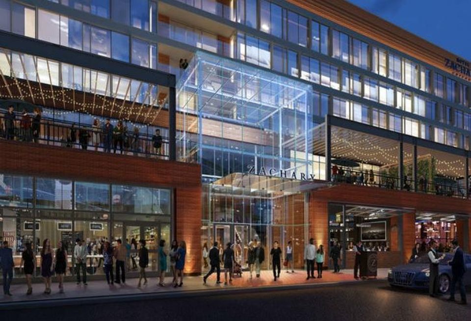 A rendering of Hickory Street Capital's Hotel Zachary in Chicago.