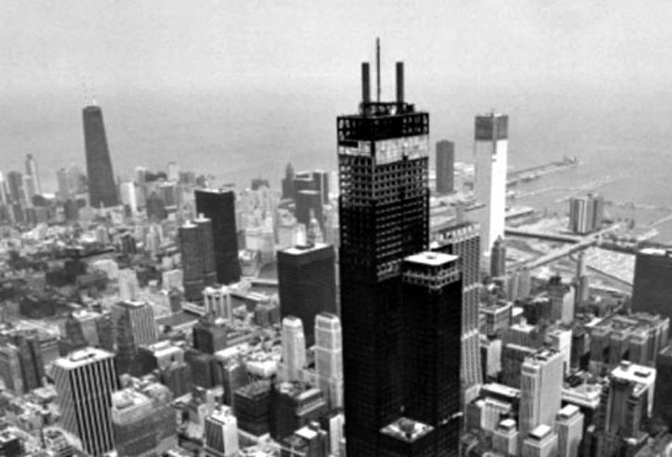 Construction of Willis Tower, Chicago