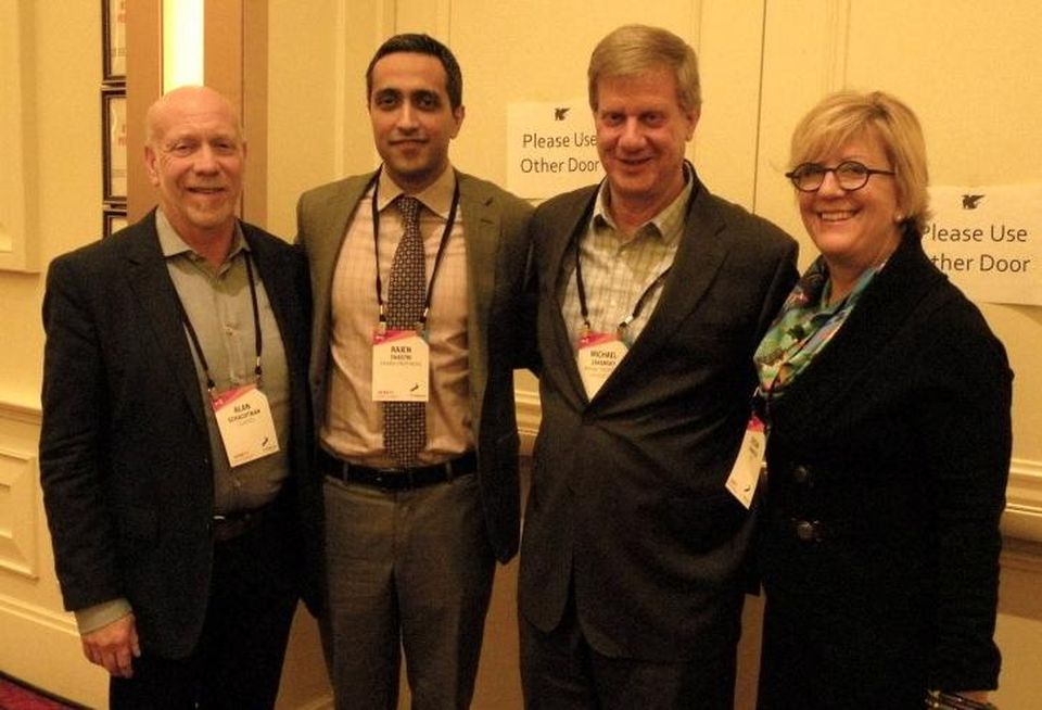 Clayco Director Alan Schachtman, Akara Partners CEO Rajen Shastri, Prime MZ Capital Partners Managing Principal Michael Zaransky and KIG Principal/Managing Broker Susan Tjarksen.