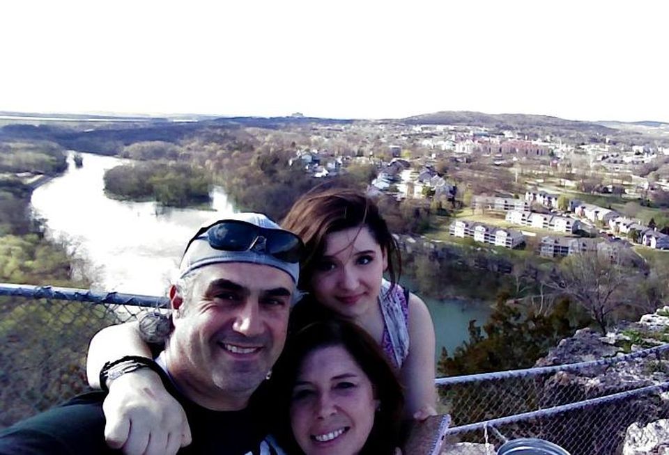 Alter Asset Management property manager Paula Lullo, husband Joe and daughter Madison.
