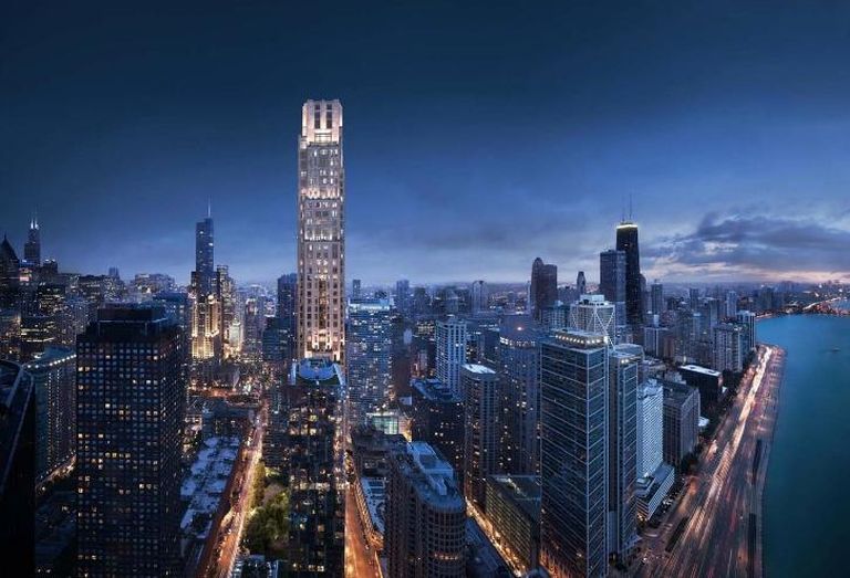A rendering of One Bennett Park in Streeterville.
