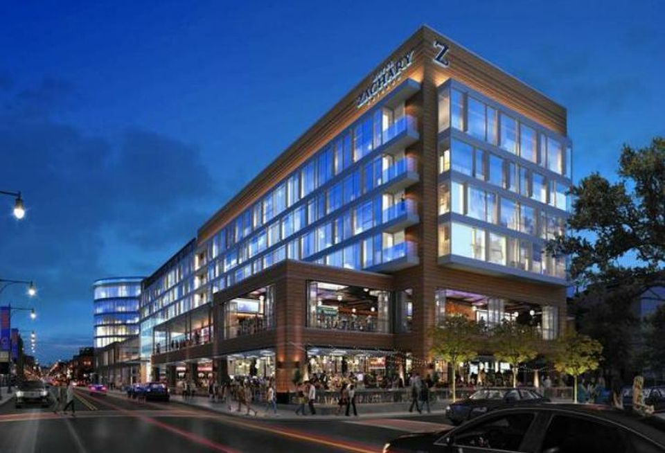 A rendering of Hickory Street Capital's Hotel Zachary in Chicago.
