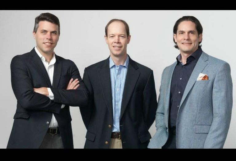 Monarch Realty Partners principal Brian Semel, managing broker Bill Baumann and principal Michael Anguiano