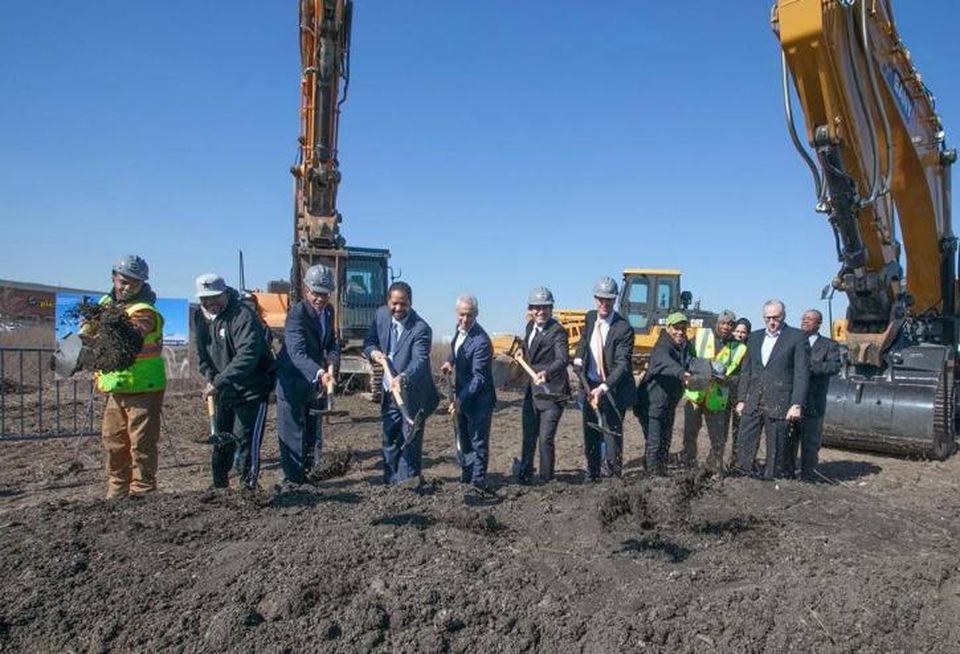 Gotham Greens Chicago groundbreaking