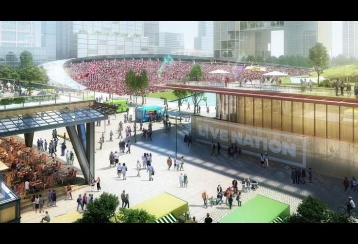 Live Nation and Sterling Bay will build and operate as many as five venue's at Sterling Bay's Lincoln Yards development along the North Branch Industrial Corridor. 