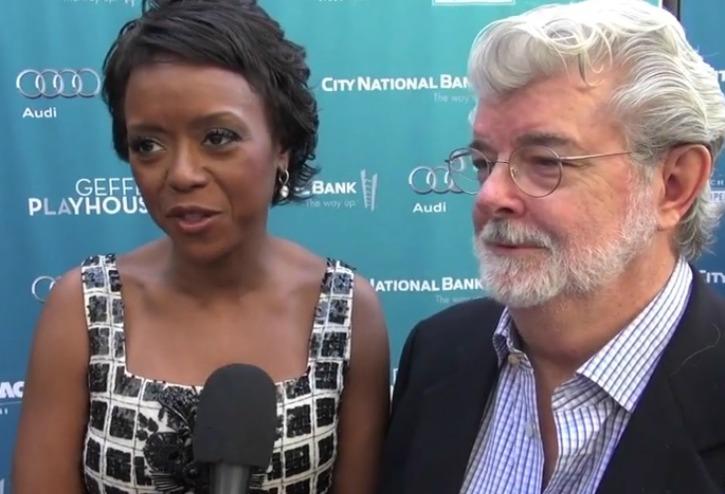 Mellody Hobson and George Lucas