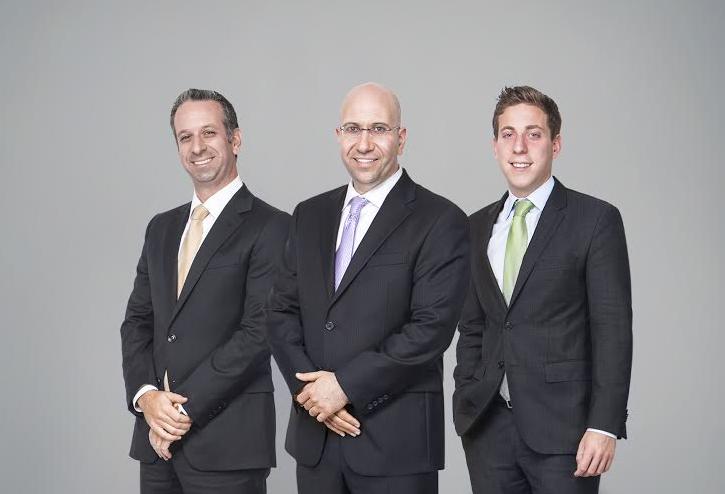 Ariel president  Shimon Shkury (center) alongside VP Jesse Deutch (right) and VP, Howard Raber. 