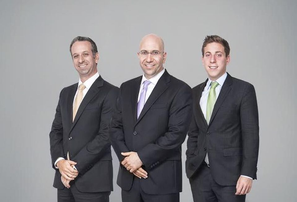 Ariel president Shimon Shkury (center) alongside VP Jesse Deutch (right) and VP, Howard Raber.