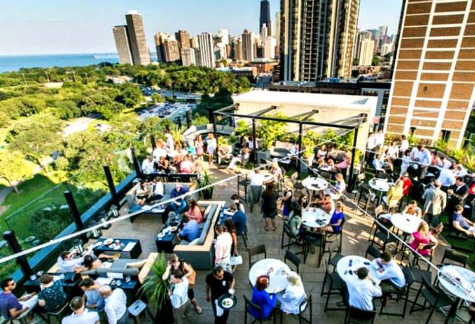 The Rooftop at the J Parker, at the Hotel Lincoln, Chicago
