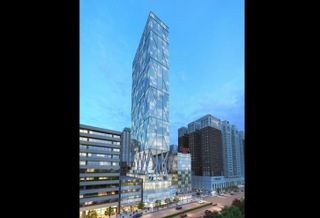 Oxford Capital's rendering for its Essex Inn redevelopment, Chicago, IL