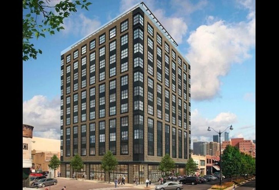 A rendering for the Nobu Hotel Chicago.
