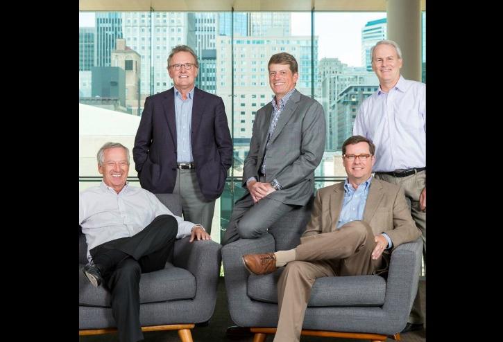 Ryan Cos. Chairman Emeritus, Tim Gray, Board Chairman Pat Ryan, President Jeff Smith, Chief Investment Officer Mike McElroy and CEO Brian Murray