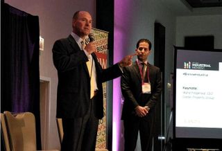 Exeter Property Group CEO Ward Fitzgerald and Liston & Tsantillis Partner Peter Tsantillis
