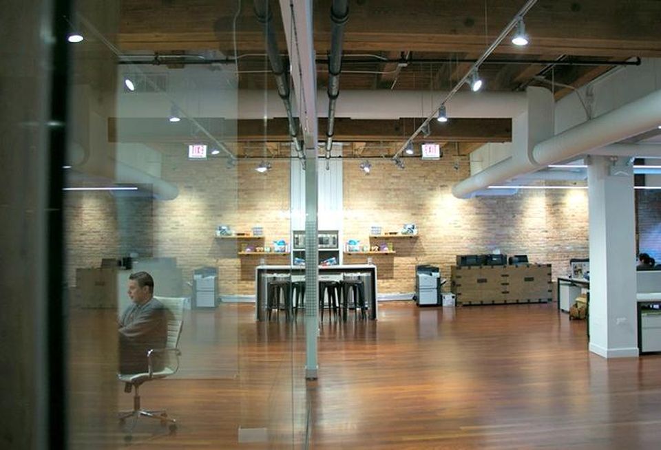 Nurture Life's offices at 358 West Ontario, Chicago