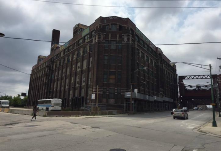 A warehouse in Chicago's Pilsen neighborhood.
