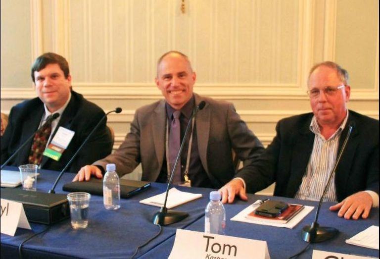 Applegate & Thorne-Thomsen attorney Glenn Graff, Ginsberg Jacobs partner Darryl Jacobs and Kasper Mortgage Capital president Tom Kasper