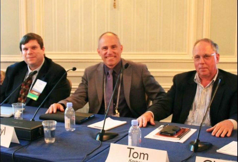 Applegate & Thorne-Thomsen attorney Glenn Graff, Ginsberg Jacobs partner Darryl Jacobs and Kasper Mortgage Capital president Tom Kasper