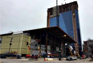 Wintrust Arena and the Marriott Marquis McCormick Place, Chicago