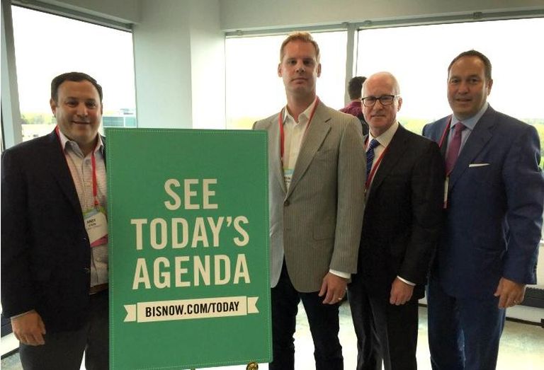 Clark Street Real Estate principal Andy Stein, KIG senior director Jason Stevens, Freeborn & Peters partner Gerald Callaghan and Springbank Capital Advisors CEO David Trandel