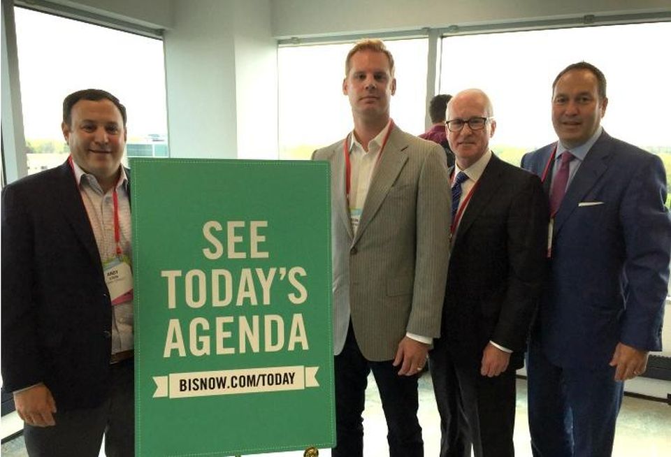 Clark Street Real Estate principal Andy Stein, KIG senior director Jason Stevens, Freeborn & Peters partner Gerald Callaghan and Springbank Capital Advisors CEO David Trandel