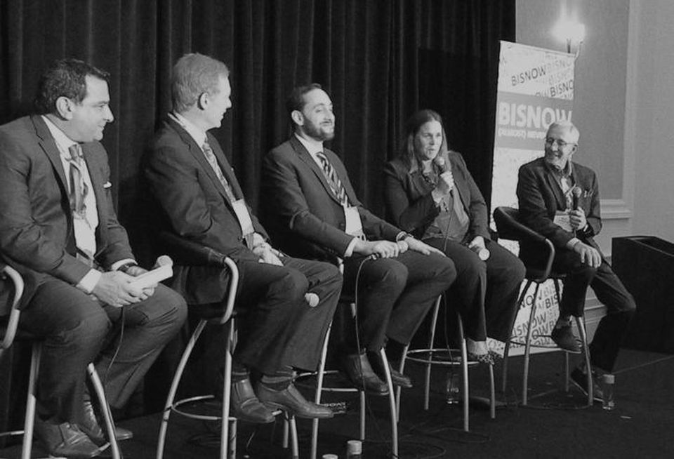 Childs Dreyfus Group CEO Rene Pabon, Fifield Companies CEO Steve Fifield, Luxury Living Chicago Realty CEO Aaron Galvin, Capri Capital Partners Partner Dori Nolan and Belgravia Group Founder Buzz Ruttenberg