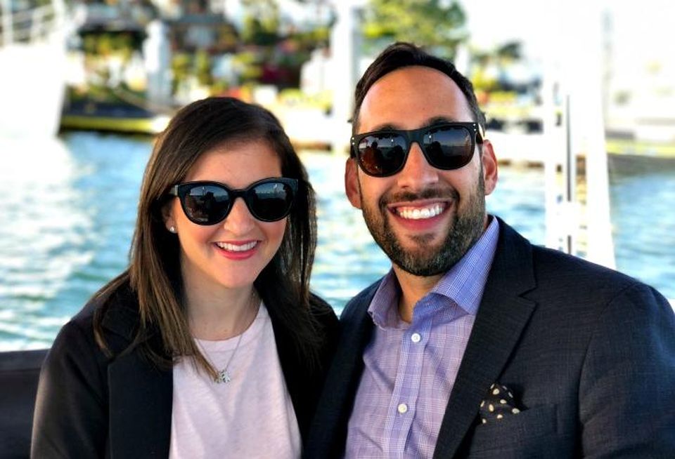 Luxury Living Chicago Realty Managing Partner Amy Galvin and CEO/Founder Aaron Galvin.