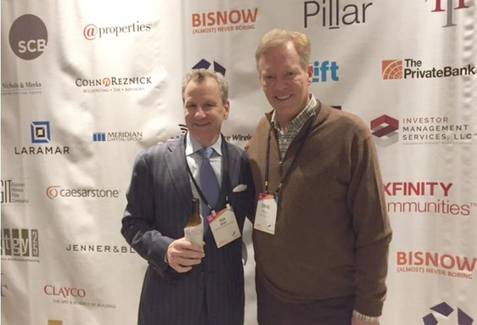 Bond Cos president Rob Bond and Fifield Cos CEO Steve Fifield