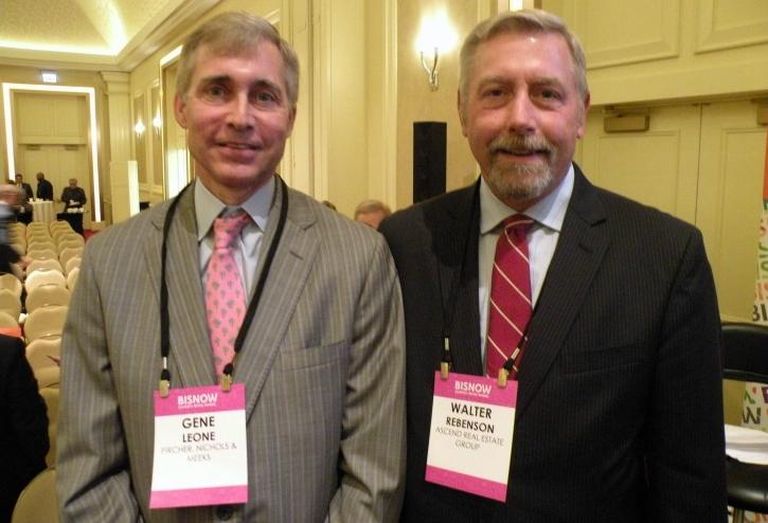 Pircher, Nichols & Meeks Partner Gene Leone and Ascend Real Estate Group president Walt Rebenson