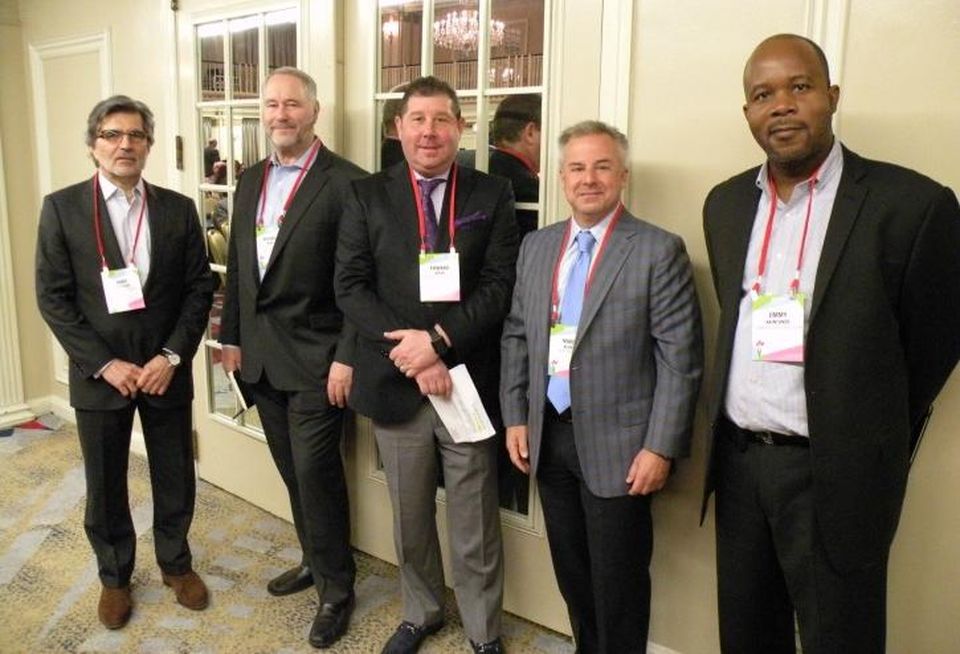 IBT Group CEO Gary Pachucki, Structured Development Founding Principal J. Michael Drew, Missner Group EVP Ed Adler, Next Realty President and CEO Marc Blum and UJAAMA Construction President Jimmy Akintonde