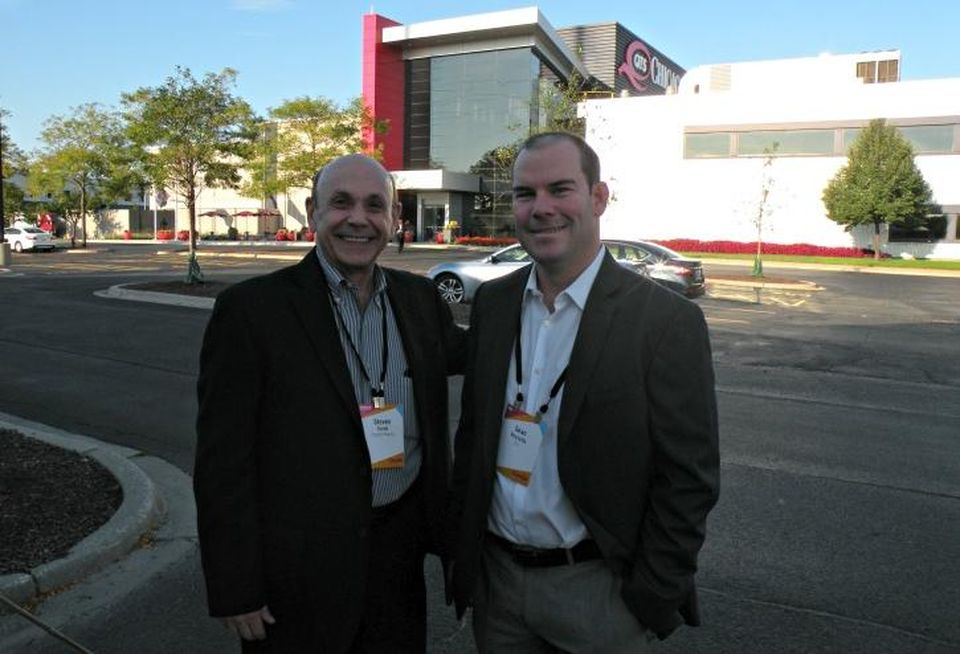 Digital Realty Trust Senior Asset Manager Steven Smith and JLL Regional Director Sean Reynolds.